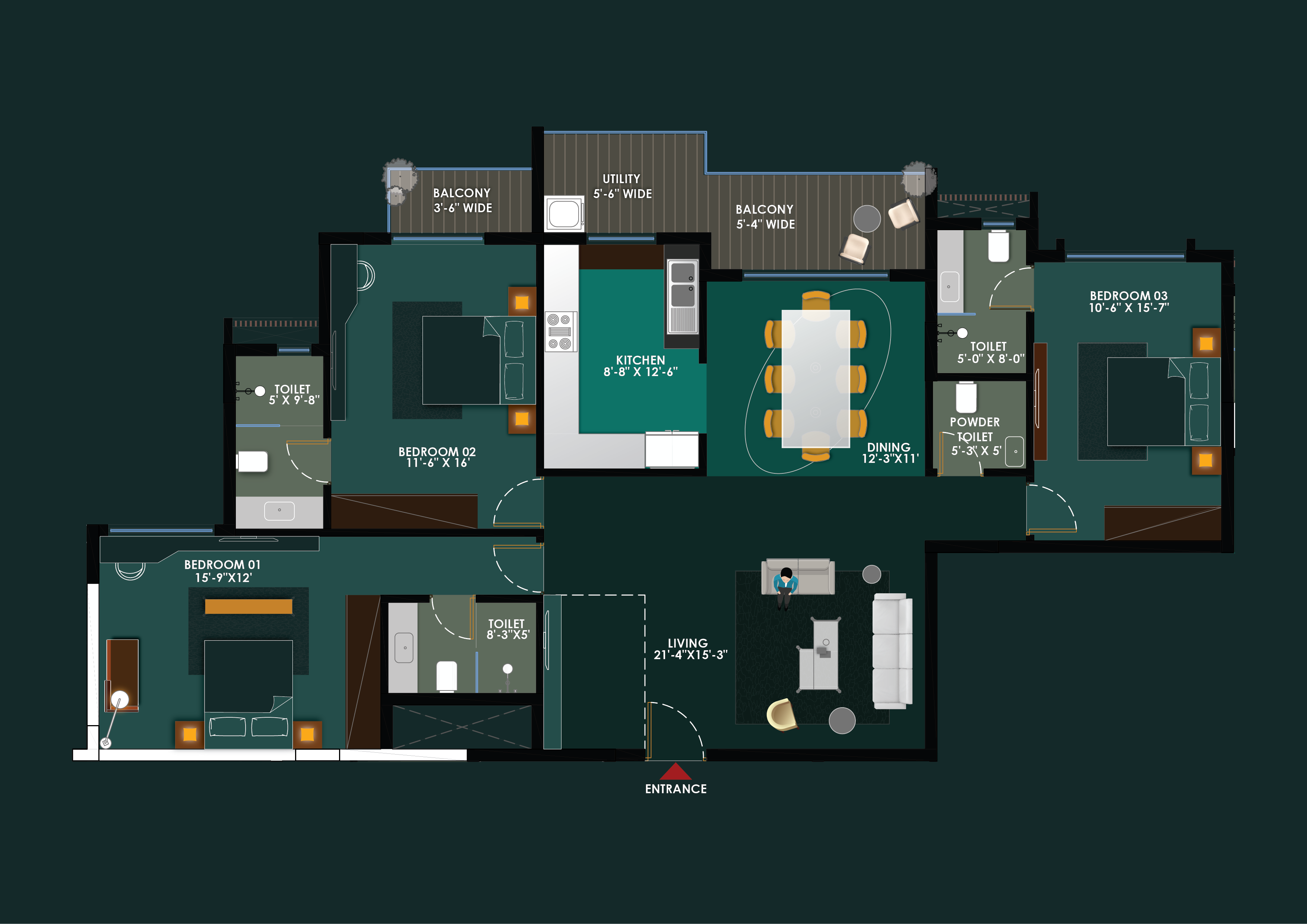 Unit A LAYOUTS